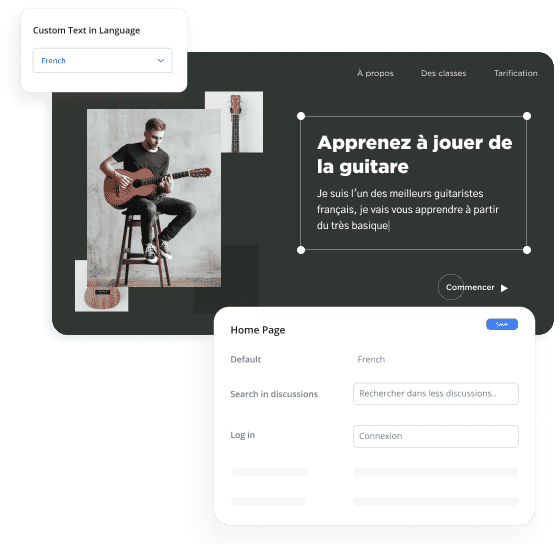 Establish Connect With Multilingual UI and localization